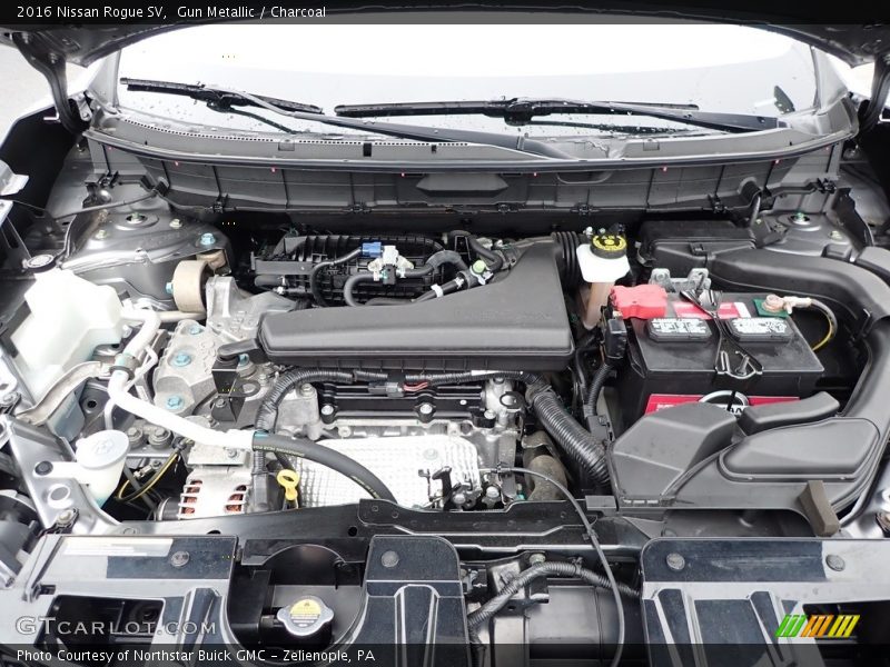  2016 Rogue SV Engine - 2.5 Liter DOHC 16-Valve CVTCS 4 Cylinder