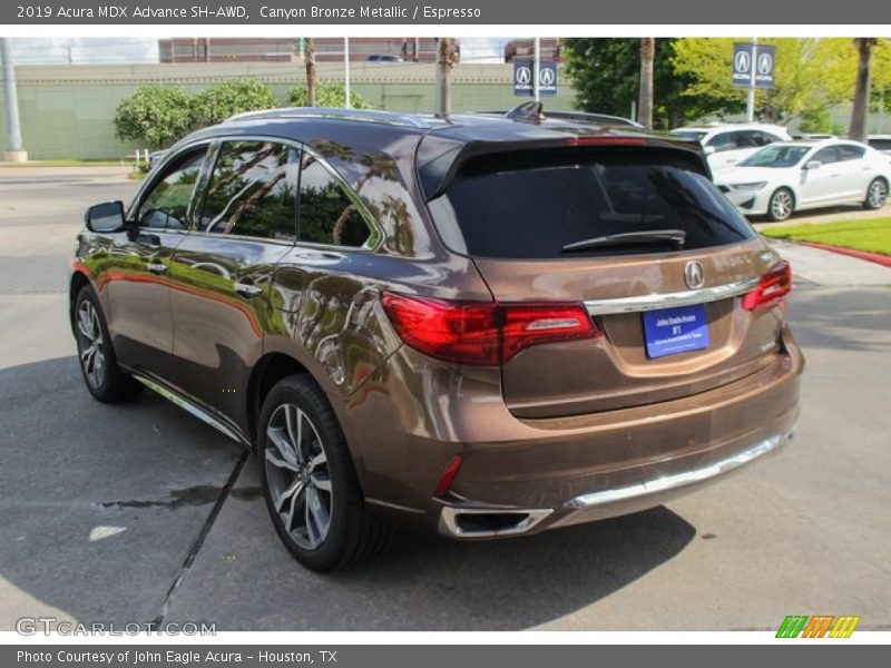 Canyon Bronze Metallic / Espresso 2019 Acura MDX Advance SH-AWD
