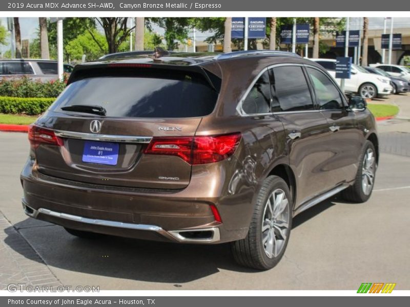 Canyon Bronze Metallic / Espresso 2019 Acura MDX Advance SH-AWD