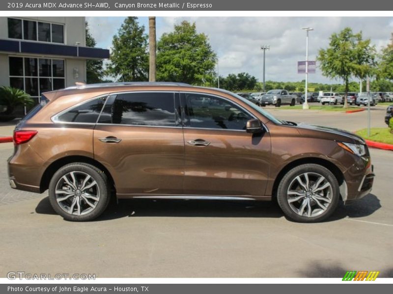 Canyon Bronze Metallic / Espresso 2019 Acura MDX Advance SH-AWD