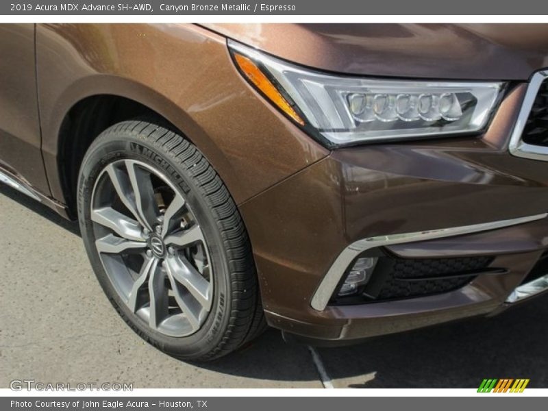 Canyon Bronze Metallic / Espresso 2019 Acura MDX Advance SH-AWD
