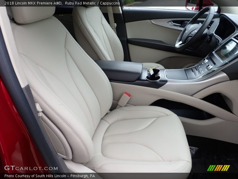 Front Seat of 2018 MKX Premiere AWD