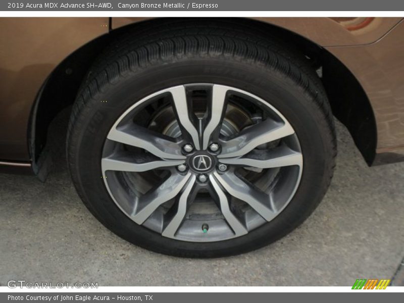 Canyon Bronze Metallic / Espresso 2019 Acura MDX Advance SH-AWD