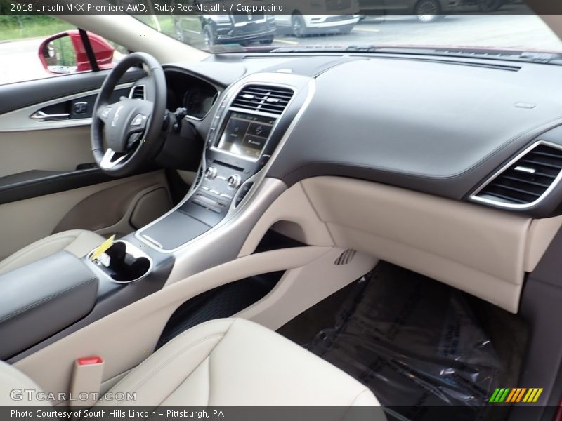 Dashboard of 2018 MKX Premiere AWD