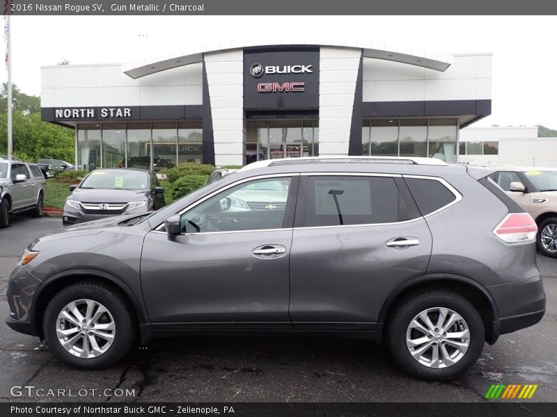 Gun Metallic / Charcoal 2016 Nissan Rogue SV