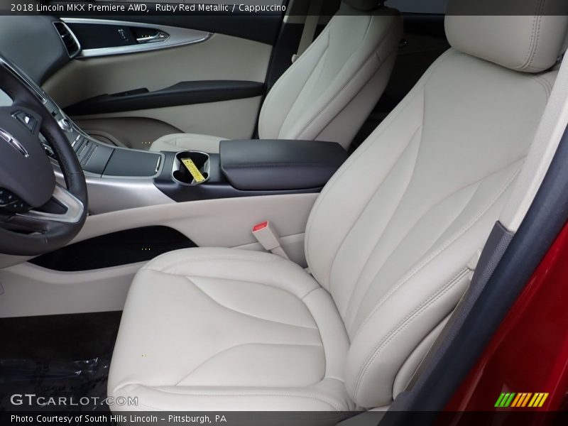 Front Seat of 2018 MKX Premiere AWD