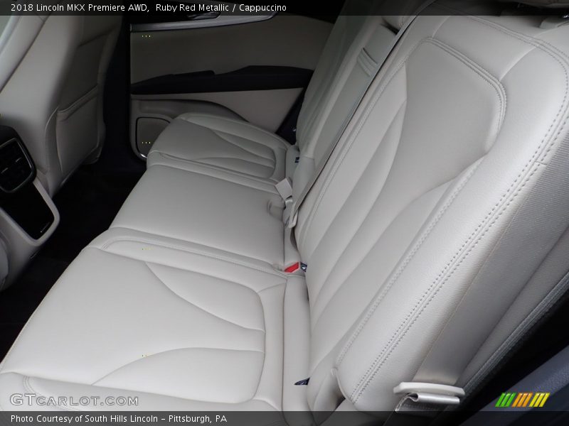 Rear Seat of 2018 MKX Premiere AWD