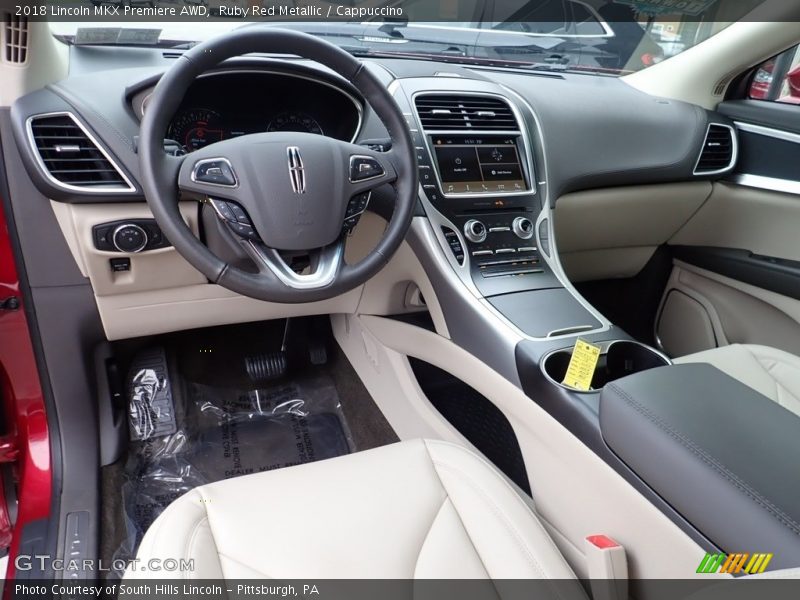 2018 MKX Premiere AWD Cappuccino Interior