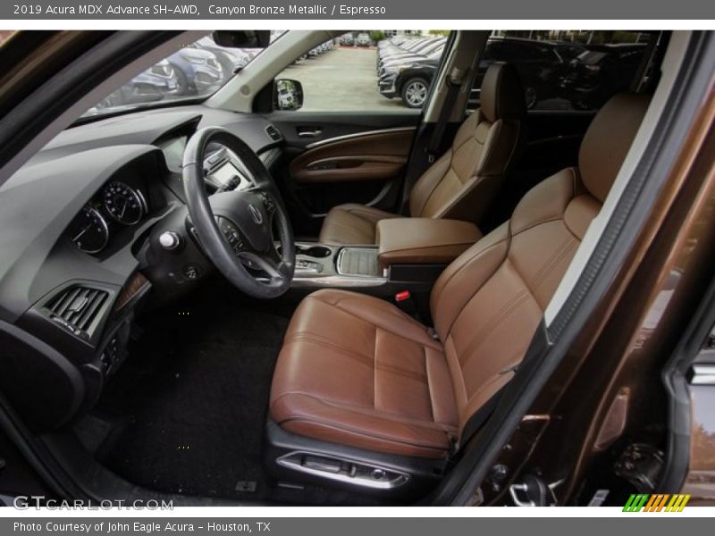 Canyon Bronze Metallic / Espresso 2019 Acura MDX Advance SH-AWD
