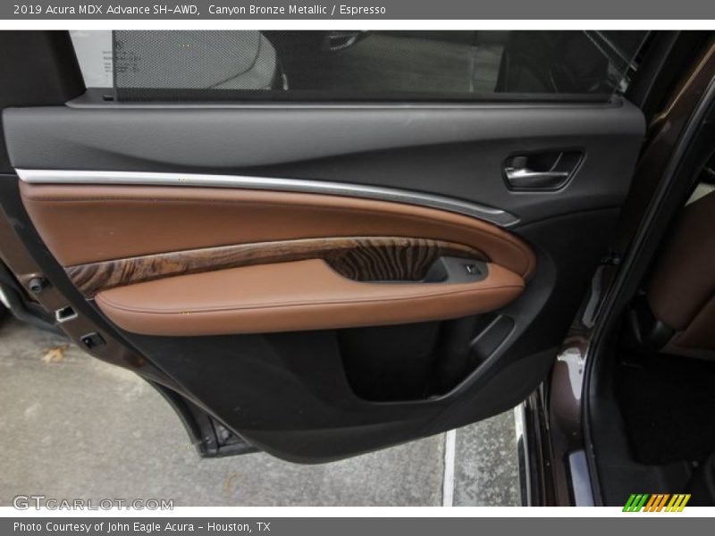 Canyon Bronze Metallic / Espresso 2019 Acura MDX Advance SH-AWD