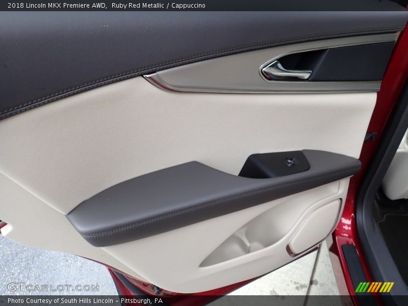 Ruby Red Metallic / Cappuccino 2018 Lincoln MKX Premiere AWD