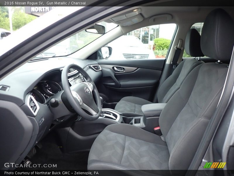 Front Seat of 2016 Rogue SV