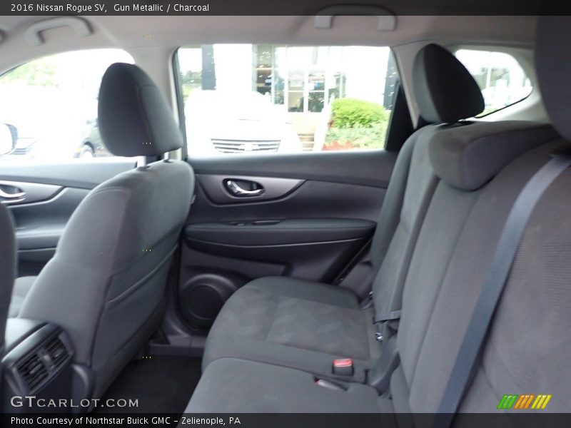 Rear Seat of 2016 Rogue SV