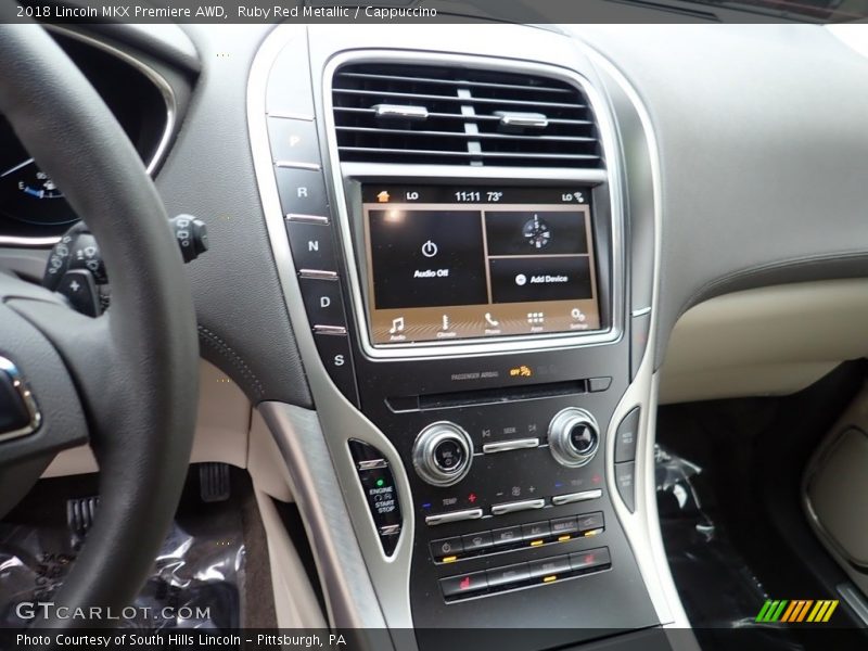 Ruby Red Metallic / Cappuccino 2018 Lincoln MKX Premiere AWD