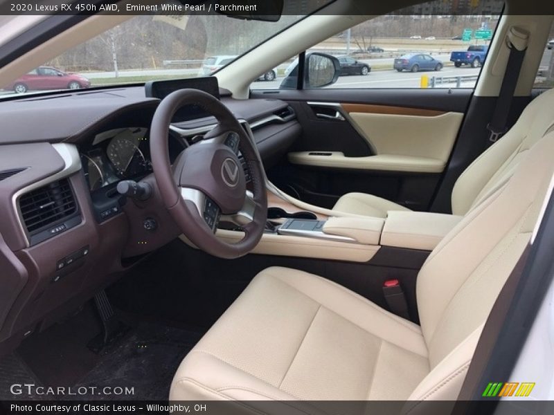  2020 RX 450h AWD Parchment Interior