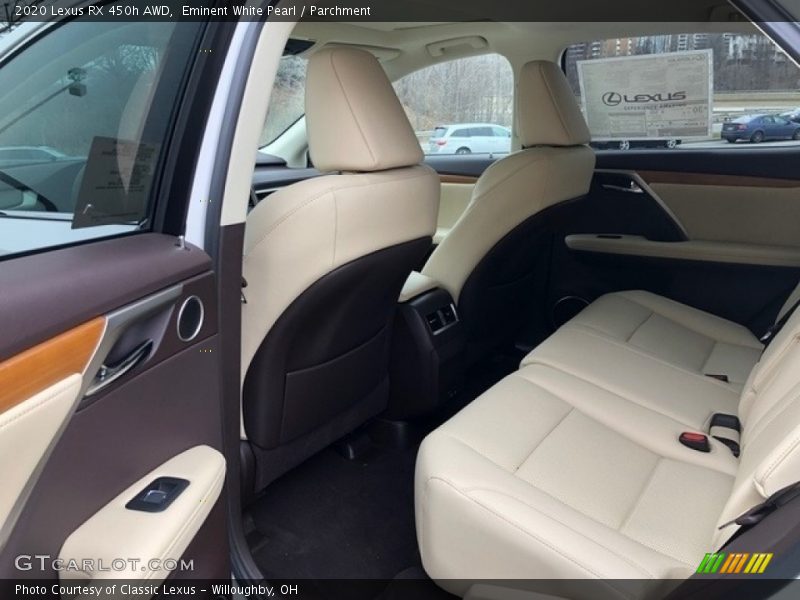 Rear Seat of 2020 RX 450h AWD