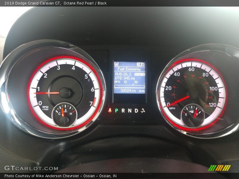 Octane Red Pearl / Black 2019 Dodge Grand Caravan GT