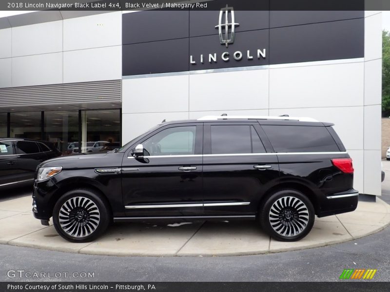  2018 Navigator Black Label 4x4 Black Velvet