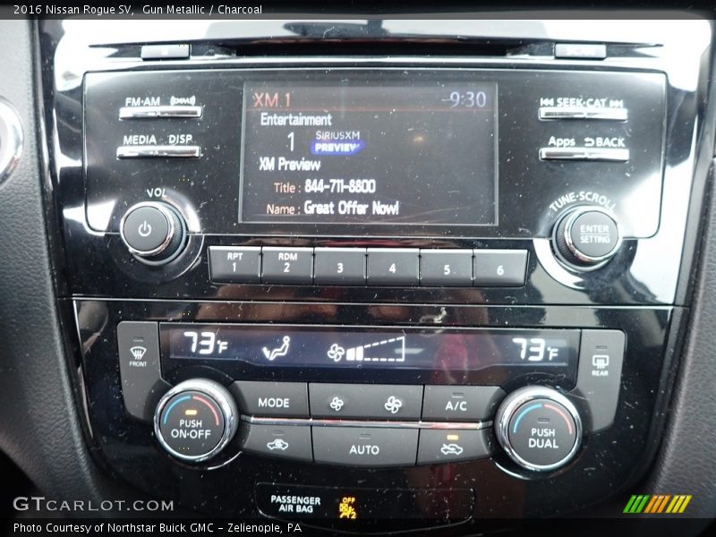 Controls of 2016 Rogue SV