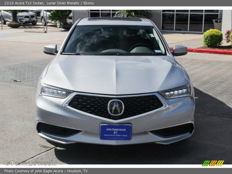 Lunar Silver Metallic / Ebony 2019 Acura TLX Sedan