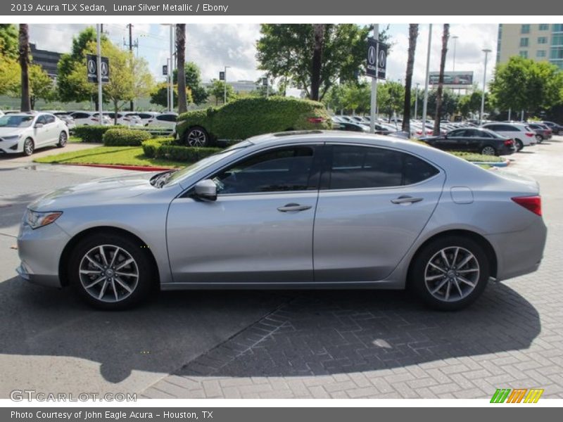 Lunar Silver Metallic / Ebony 2019 Acura TLX Sedan
