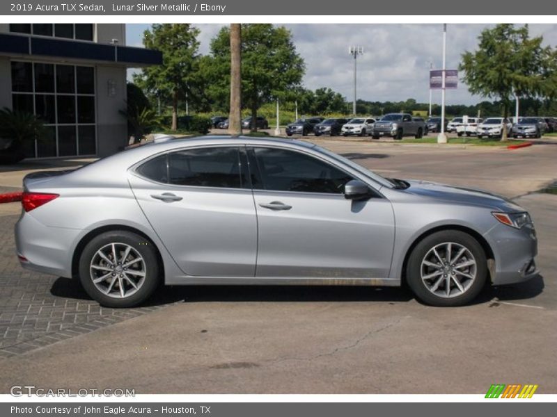 Lunar Silver Metallic / Ebony 2019 Acura TLX Sedan
