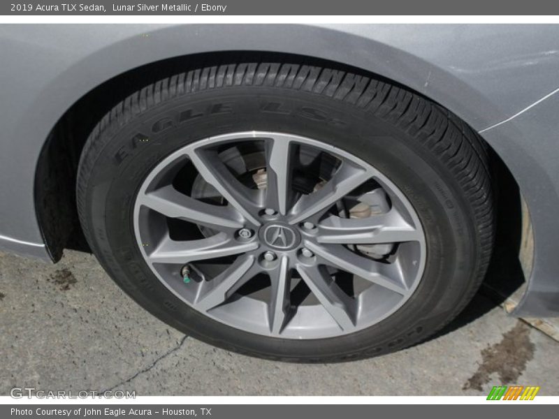 Lunar Silver Metallic / Ebony 2019 Acura TLX Sedan
