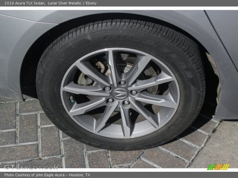 Lunar Silver Metallic / Ebony 2019 Acura TLX Sedan