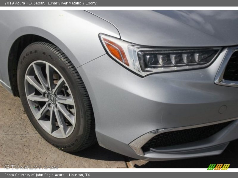 Lunar Silver Metallic / Ebony 2019 Acura TLX Sedan