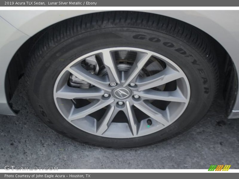 Lunar Silver Metallic / Ebony 2019 Acura TLX Sedan