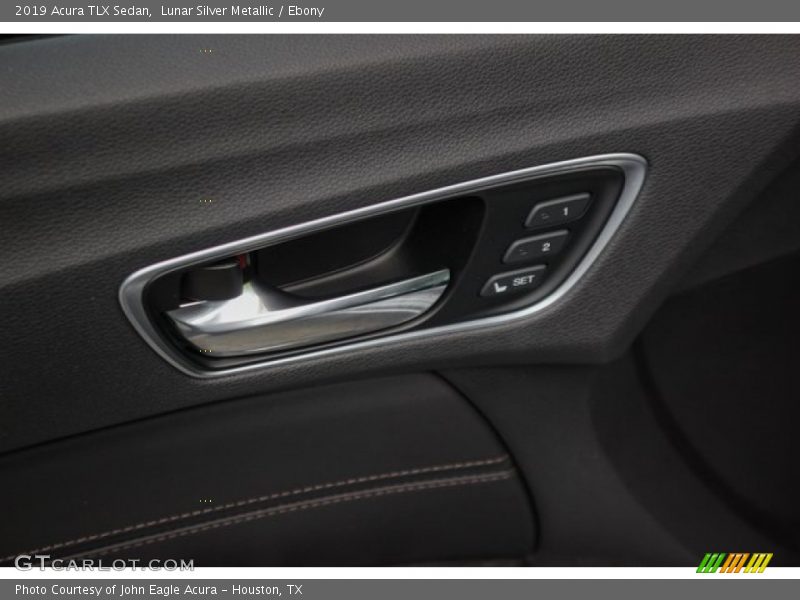 Lunar Silver Metallic / Ebony 2019 Acura TLX Sedan