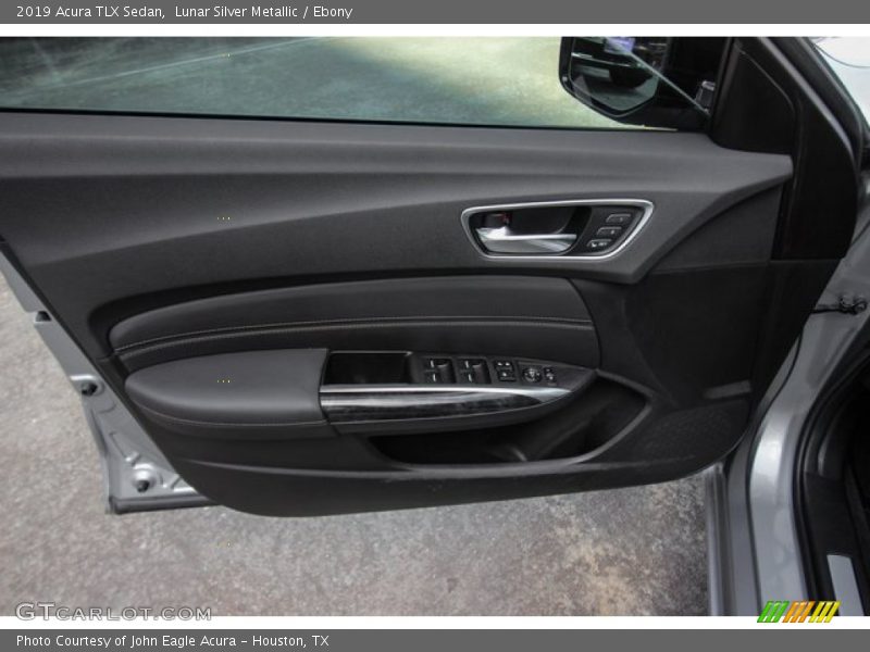 Lunar Silver Metallic / Ebony 2019 Acura TLX Sedan