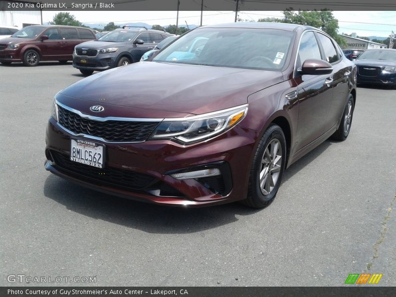 Sangria / Black 2020 Kia Optima LX