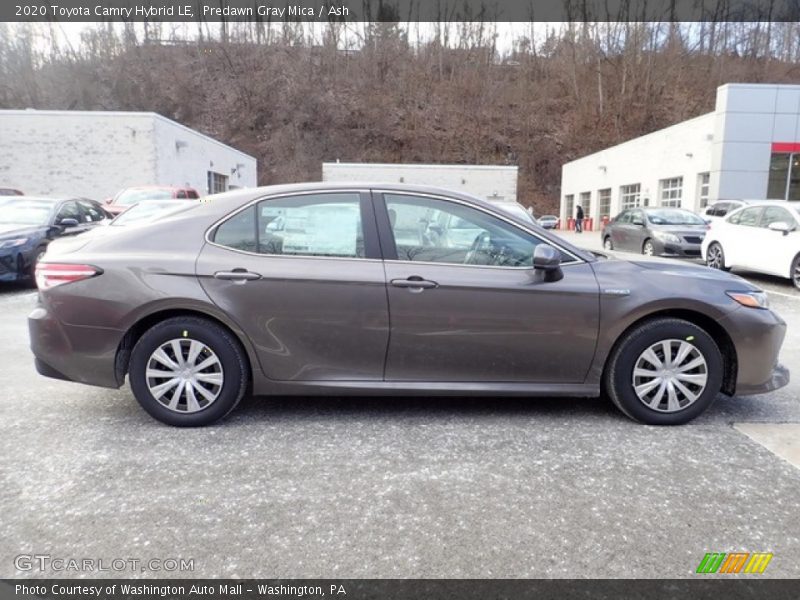 Predawn Gray Mica / Ash 2020 Toyota Camry Hybrid LE