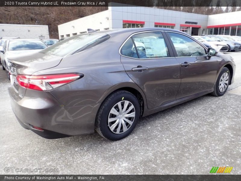 Predawn Gray Mica / Ash 2020 Toyota Camry Hybrid LE