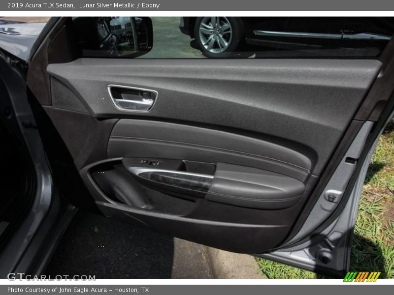 Lunar Silver Metallic / Ebony 2019 Acura TLX Sedan