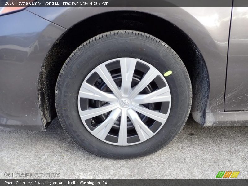 Predawn Gray Mica / Ash 2020 Toyota Camry Hybrid LE