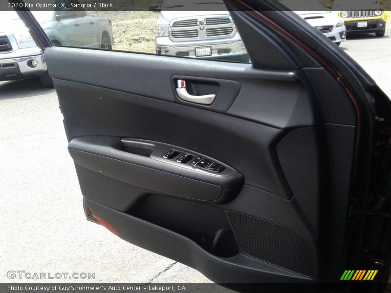 Sangria / Black 2020 Kia Optima LX