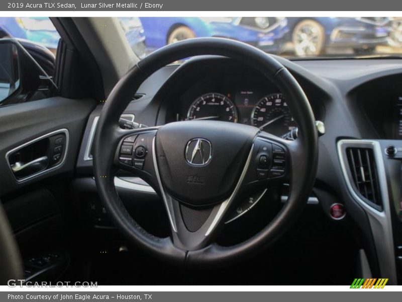 Lunar Silver Metallic / Ebony 2019 Acura TLX Sedan