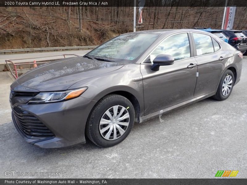 Predawn Gray Mica / Ash 2020 Toyota Camry Hybrid LE