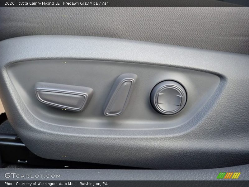 Predawn Gray Mica / Ash 2020 Toyota Camry Hybrid LE