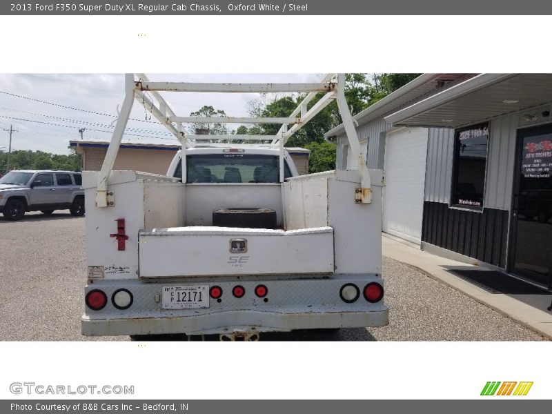 Oxford White / Steel 2013 Ford F350 Super Duty XL Regular Cab Chassis