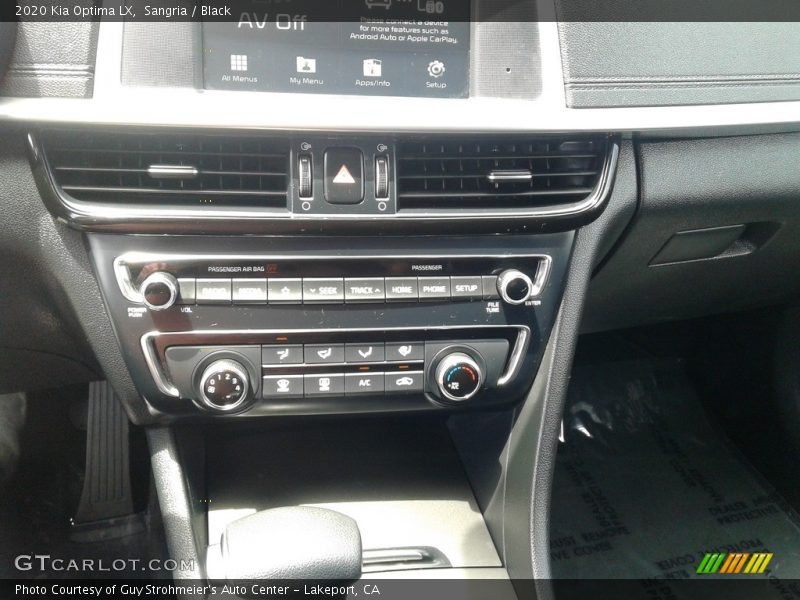 Sangria / Black 2020 Kia Optima LX