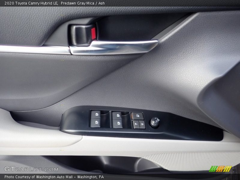 Predawn Gray Mica / Ash 2020 Toyota Camry Hybrid LE