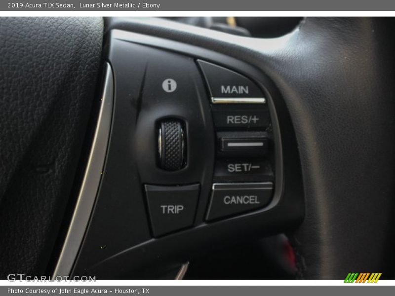 Lunar Silver Metallic / Ebony 2019 Acura TLX Sedan