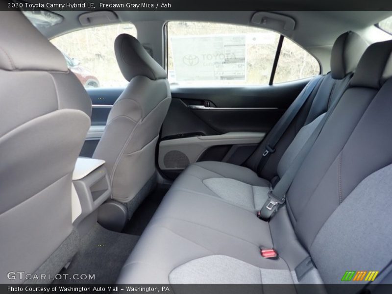 Predawn Gray Mica / Ash 2020 Toyota Camry Hybrid LE