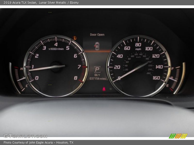 Lunar Silver Metallic / Ebony 2019 Acura TLX Sedan