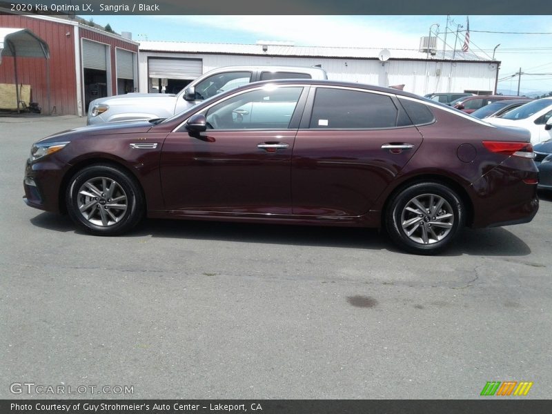 Sangria / Black 2020 Kia Optima LX