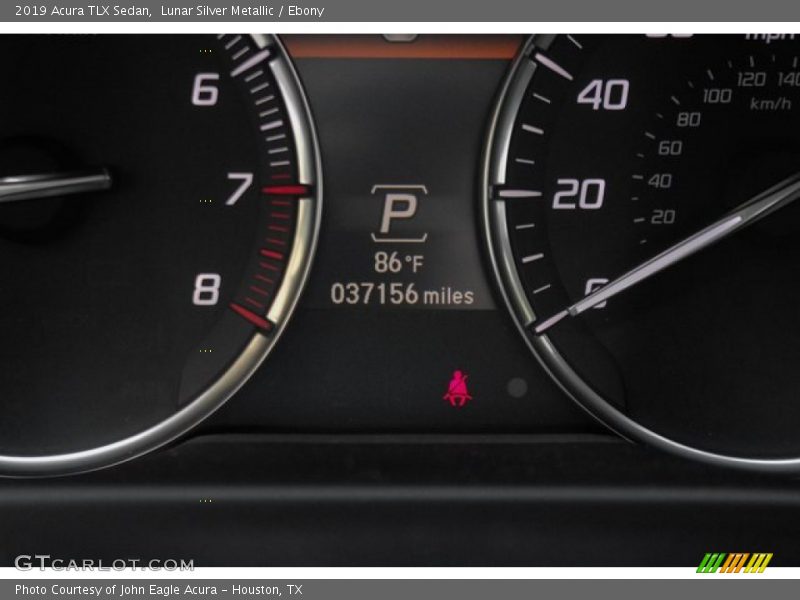 Lunar Silver Metallic / Ebony 2019 Acura TLX Sedan