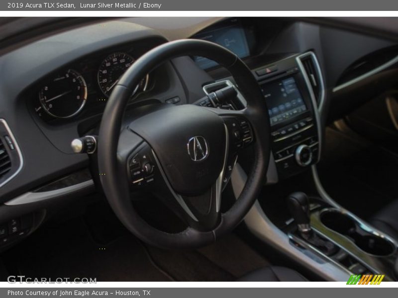 Lunar Silver Metallic / Ebony 2019 Acura TLX Sedan
